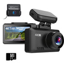 CARPURIDE T8, 2.45 Inch IPS, 4K UHD 2160P Dash Camera