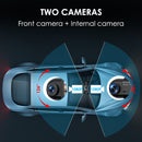 CARPURIDE M8, 1.5 Inch Led Screen, FHD 1080P Dual Lens Dash Camera