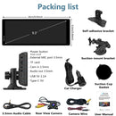packing list: car screen, car charger, mount brackets, user manual, rear view camera, etc.