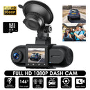 CARPURIDE M8, 1.5 Inch Led Screen, FHD 1080P Dual Lens Dash Camera