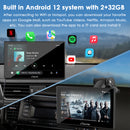 built in android 12 system with 2 plus 32GB, download favorite apps on google mall