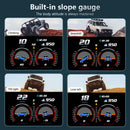 Carpuride P24 Newest Head-Up Display OBD2+GPS Smart Car HUD Gauge Digital Odometer