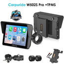 Carpuride W702S Pro/W502S Pro | Universal Motorcycle CarPlay with Optional TPMS & Plug-and-Play BM05 Bracket