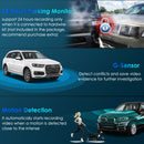 CARPURIDE T8, 2.45 Inch IPS, 4K UHD 2160P Dash Camera