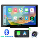 CARPURIDE W901 Pro Portable Smart Multimedia Dual Bluetooth Dashboard Console