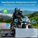 Dual Bluetooth intercom function for rider and passenger communication