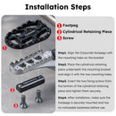 Carpuride CPJT-001 Motorcycle FootPegs