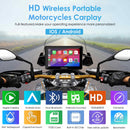 Carpuride W702B Pro/W502B Pro for BMW Motorcycles | Waterproof Stereo with Intercom, Compass & Barometer