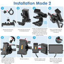 Carpuride W702S Pro/W502S Pro | Universal Motorcycle CarPlay with Optional TPMS & Plug-and-Play BM05 Bracket