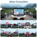 Carpuride W702S Pro/W502S Pro | Universal Motorcycle CarPlay with Optional TPMS & Plug-and-Play BM05 Bracket