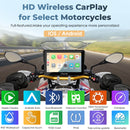 Wireless CarPlay and Android Auto Interface on BMW Motorcycle