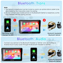 bluetooth trans & bluetooth audio, both modes allow wireless audio connection without cables