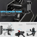  the clip can be rotated 360 degrees convenient for different air outlets