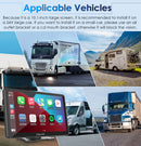 CARPURIDE W101 Portable Smart Multimedia Dashboard Console Suitable for Larger Vehicles