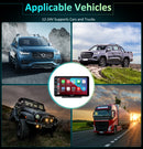 CARPURIDE W706 Multifunctional Portable Navigation, Car Stereo with Carplay and Android Auto, 7" IPS Touch Screen, Google, and Siri Assistant