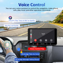 CARPURIDE W708 Wireless Portable Car Stereo with Backup Camera