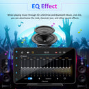 CARPURIDE W707 Wireless Portable Car Stereo with Backup Camera